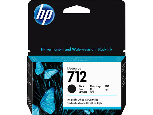 Картридж BLACK NO.712 38ML 3ED70A HP