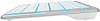 Клавиатура A4Tech Fstyler FX61 белый USB slim LED (FX61 WHITE)