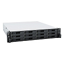 Платформа СХД Synology RS2423+ 12 Bay (Max.24, RX1223RP) 2xGLAN 10GLAN 8GB (Max.32GB) DDR4 2xUSB