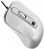 Мышь Оклик 155M серебристый оптическая (1600dpi) USB (4but)