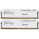 Память оперативная/ Kingston 32GB 6000MT/s DDR5 CL36 DIMM (Kit of 2) FURY Beast White EXPO