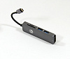 Кабель-адаптер/ Кабель-адаптер USB3.1 Type-CM-->HDMI+2*USB3.0+TF+SD docking space, Aluminum Shell, VCOM <CU430M>