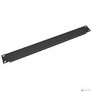 Cabeus SH-J019-1U-BK Заглушка (Фальш-Панель) 19" 1U, цвет черный (RAL 9004)