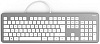 Клавиатура Hama KC-700 серебристый USB