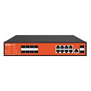 WI-CGS5018, оптический управляемый коммутатор L2, порты 10SFP+8GE