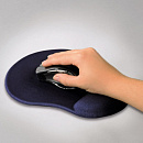 Коврик для мыши Hama Ergonomic Мини синий 200x230x21мм (00054778)