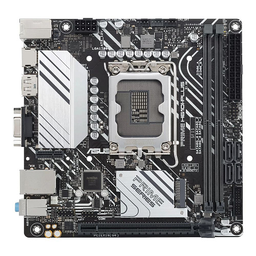 Материнская плата ASUS PRIME H610I-PLUS-CSM LGA1700 mini-ITX 2xDDR5 PCIEx16 M.2 DP HDMI VGA GLAN