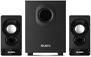 SVEN MS-85, чёрный, акустическая система 2.1, USB, мощность(RMS): 5 Вт + 2x2.5 Вт