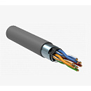 Кабель витая пара Bion BCL-F5480-181 F/UTP, кат.5e, 4x2x0,48 мм AWG 24, медь, одножильный, PVC, для внутренней прокладки, 305м, серый
