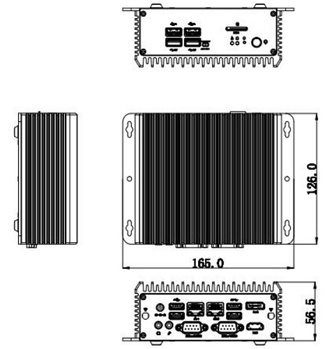 FRONT Compact Y791 i5-8260U/8GB/256GB/NoOS