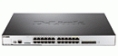 Коммутатор D-LINK DWS-3160-24PC, L2+ Unified Wired/Wireless Gigabit PoE Switch