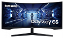 Монитор Samsung 34" C34G55TWWI черный VA LED 1ms 21:9 HDMI матовая 250cd 178гр/178гр 3440x1440 DisplayPort UWQHD 5.6кг