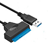 ORIENT UHD-502N, USB 3.2 Gen1 (USB 3.0) адаптер для SSD & HDD 2.5" SATA 6GB/s (JMS578, поддержка UASP), кабель подключения USB Type-A (31277)