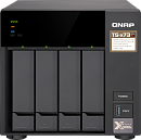 Сетевое хранилище без дисков channel QNAP TS-473-4G NAS, 4-tray w/o HDD, 2xM.2 SSD Slot. Quad-сore AMD quad-core 2.1 GHz up to 3.4 GHz , 4GB DDR4 (2