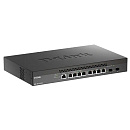 Коммутатор D-Link SMB D-Link DXS-1210-10TS/B1A PROJ Настраиваемый L2+ с 8 портами 10GBase-T и 2 портами 10GBase-X SFP+