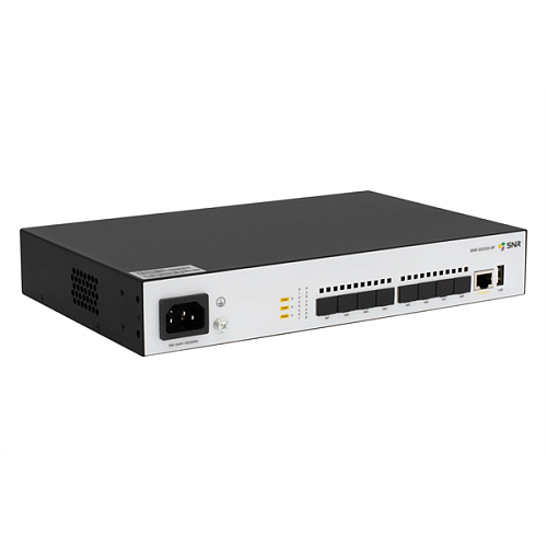 коммутатор SNR Управляемый коммутатор уровня 2+, 8 x 1/10GE SFP+. Питание: 220V AC