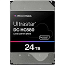 Жесткий диск Western Digital Ultrastar DC HС580 HDD 3.5" SATA 24TB, 7200 rpm, 512MB buffer, 512e/4Kn, 0F62796, 1 year