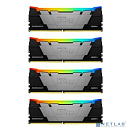 Память оперативная/ Kingston 128GB 3600MT/s DDR4 CL18 DIMM (Kit of 4) FURY Renegade RGB