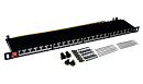 Патч-панель Патч-панель 19", 24 порта RJ45, неэкранированная, кат.6, 1U