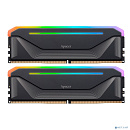 Оперативная память Apacer DDR5 32GB 6800MHz DIMM NOX RGB Black Gaming Memory (PC5-54400) CL36 1.4V Kit (2x16GB) (Retail) 2048*8 Heat Sink (Retail