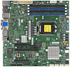 Системная плата MB Supermicro X11SCZ-F-O, 1xLGA 1151, E-2100/2200, Core i9/i7/i5/i3, C246, 4xDDR4 Up to 128GB Unbuffered ECC/non-ECC UDIMM, 1 PCI-E