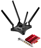 ASUS PCE-AC88 // WI-FI 802.11ac, 1000 + 2167 Mbps, PCI-E Adapter, 4 antenna ; 90IG02H0-BM0000