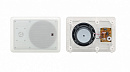 Пара прямоугольных двухполосных громкоговорителей Kramer Electronics [Galil 6-I (PAIR)], предназначенных для установки в стене; 6,5", 8 Ом, 80 Вт, отк