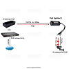 PoE-сплиттер OSNOVO PoE Splitter/3 PoE-сплиттер Fast Ethernet. Соответствует стандартам PoE IEEE 802.3af/at. Предназначен для питания оконечных сетевы