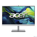 Моноблок Acer Aspire C24-195ES 23.8" Full HD Core Ultra 5 125U (1.3) 8Gb SSD512Gb Graphics CR Eshell GbitEth WiFi BT 65W клавиатура мышь Cam серебрист