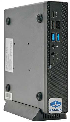 персональный компьютер ПК РАМЭК K410 USFF/i5-12400/1x16GbDDR5/SSD512Gb/WiFi+BT/150W/K+M/NoOS/3YW H610