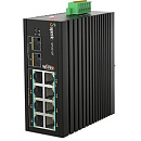 SP3010F промышленный неуправляемый PoE, 8GE+2SFP