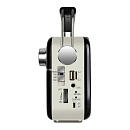 АС SRP-505, черный (3 Вт, Bluetooth, FM/AM/SW, USB, microSD, AUX, встроенный аккумулятор)