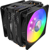 Кулер для процессора/ Cooler Master Hyper 212 LED Turbo ARGB (160W, 4-pin, 159mm, tower, Al/Cu, ARGB, fans: 2x120mm/62CFM/27dBA/1800rpm, 2066/2011-v3