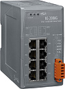 Коммутатор 8 x 10/100/1000BaseTX, питание 12 ~ 48 В пост.