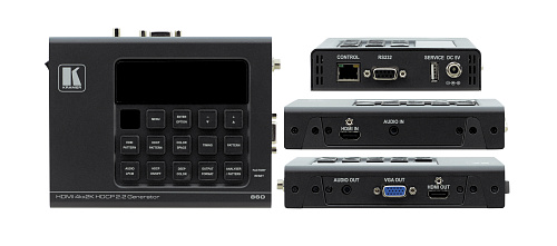 Генератор и анализатор сигнала Kramer Electronics [860] HDMI; поддержка 4К60 4:4:4