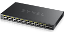 Коммутатор Zyxel Networks L2 PoE+ Zyxel NebulaFlex Pro GS2220-50HP, rack 19", 44xGE PoE+, 4xCombo (SFP/RJ-45 PoE+), 2xSFP, бюджет PoE 375 Вт