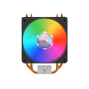 Cooler Master Hyper 212 Spectrum V2 (150W, 4-pin, 157mm, tower, Al/Cu, RGB, fans: 1x120mm/62CFM/27dBA/1800rpm, 1200/115x/AM4)