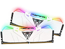 Модуль памяти PATRIOT Viper RGB Gaming DDR4 Общий объём памяти 16Гб Module capacity 8Гб Количество 2 3000 МГц Множитель частоты шины 15 1.35 В RGB бел