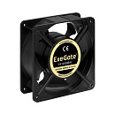 Exegate EX289017RUS Вентилятор 220В ExeGate EX12038BAL (120x120x38 мм, 2-Ball (двойной шарикоподшипник), подводящий провод 30 см, 2700RPM, 43dBA)