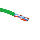 EUROLAN 19C-U5-12GR-B305 Кабель категории 5e, U/UTP, 4 пары, 24 AWG, нг(A)-HF, внутренней прокладки, зеленый, коробка 305 м