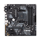 ASUS PRIME B450M-A, Socket AM4, B450, 4*DDR4, D-Sub+DVI+HDMI, SATA3 + RAID, Audio, Gb LAN, USB 3.1*8, USB 2.0*4, COM*1 header (w/o cable), mATX ; 90MB