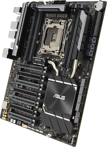 Материнская плата ASUS Материнская плата/ PRO WS X299 SAGE II ; 1x Intel Socket X299 ; 8 x DIMM DDR4 Non-ECC, Un-buffered Memory; 7 x PCIe 3.0/2.0 x16; 8 x SATA 6Gb