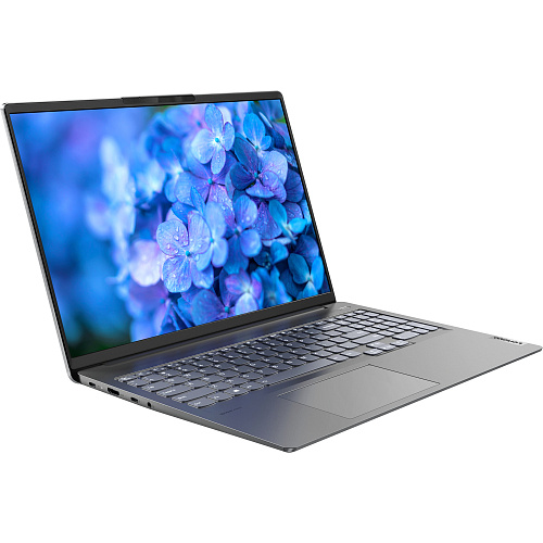 Ноутбук/ Lenovo IdeaPad 5 Pro 16IHU6 16"(2560x1600)/Intel Core i5 11300H(3.1Ghz)/16384Mb/512SSDGb/noDVD/Ext:nVidia GeForce MX450(2048Mb)/Cam/BT/WiFi