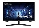 Samsung 32" Odyssey G5 C32G55TQWM VA curved 21:9 2560x1440 1ms 2500:1 250cd 178/178 HDMI DP 144Hz HDR FreeSync Premium UK Plug VESA Black 1 year
