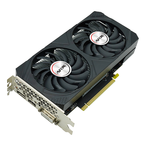 Видеокарта/ VGA AFOX NVIDIA GeForce RTX 3050 6G 6GB, GDDR6/128-bit, PCIe 4.0, 1xHDMI 2.1, 3xDP, 2-slot