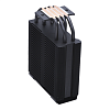 Кулер для процессора/ Cooler Master Hyper 212 Halo Black (150W, 4-pin, 154mm, tower, Al/Cu, fans: 1x120mm/51.88CFM/27dBA/2050rpm, Black, 1700/1200