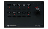 Контроллер Crestron MPC-M10-B-T с 10 программируемыми кнопками, наклейками с задней подсветкой, обратной связью на светодиодах, узлом контроля громкос