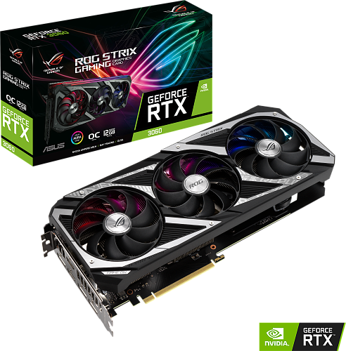 Видеокарта/ ROG-STRIX-RTX3060-O12G-V2-GAMING