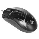 Мышь Оклик 399M STIGMA черный оптическая (1000dpi) USB (3but)