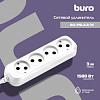 Сетевой удлинитель Buro BU-PSL4.3/W 3м (4 розетки) белый (пакет ПЭ)